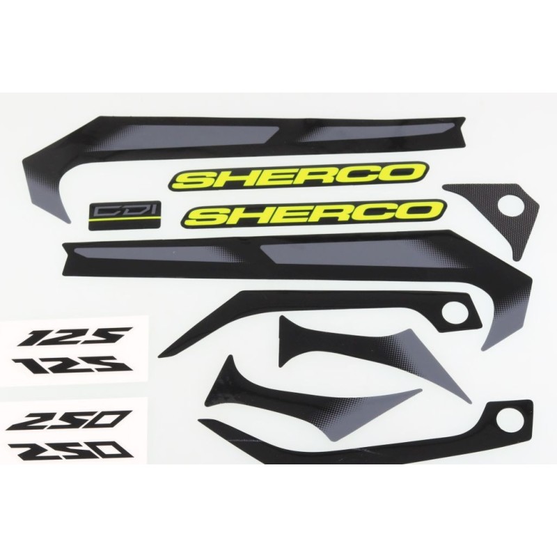 Kit autocollant SHERCO 2022 Fajardo partie accessoires