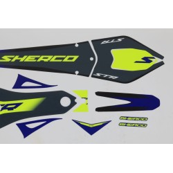 Kit autocollant SHERCO 2023 partie plastique