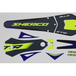 Kit autocollant SHERCO 2023 partie plastique