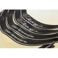 Autocollant cerceau de roue SHERCO 2011 SSDT