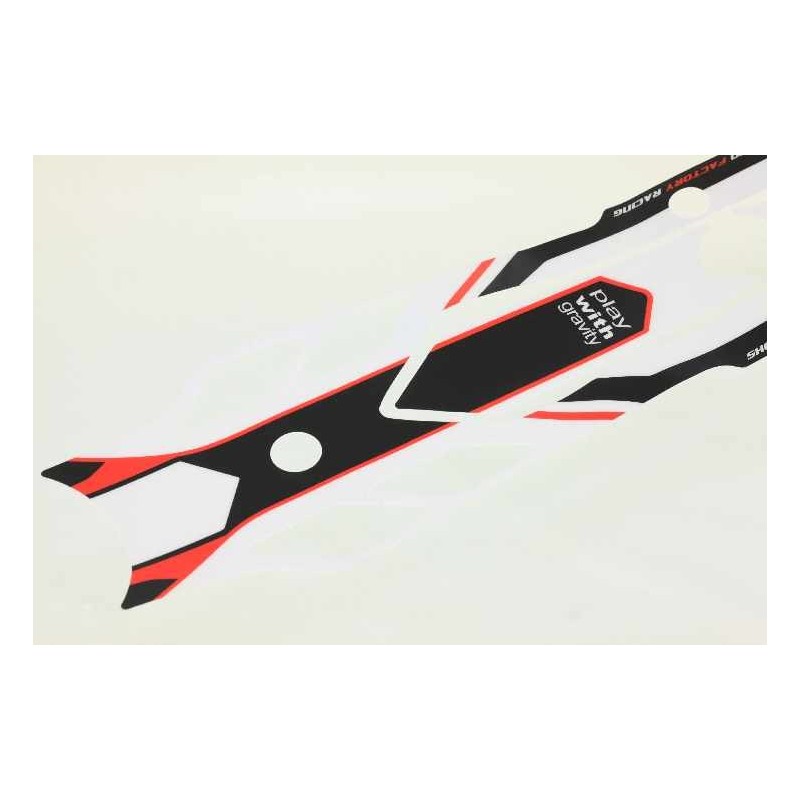 Autocollant garde boue AR SHERCO 2012 cabestany
