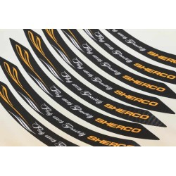 Autocollant cerceau de roue SHERCO 2013