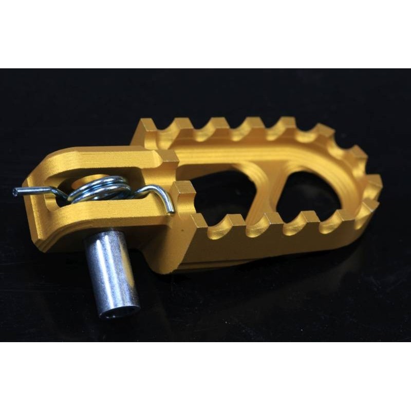 Repose pied alu SHERCO 2014-2015 factory droit or