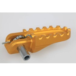 Repose pied alu SHERCO 2014-2015 factory droit or