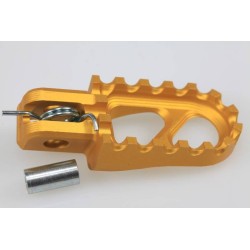 Repose pied alu SHERCO 2014-2015 factory droit or