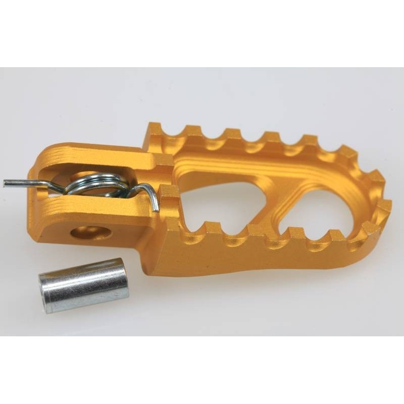 Repose pied alu SHERCO 2014-2015 factory droit or