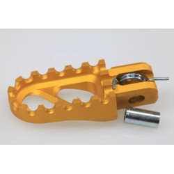 Repose pied alu SHERCO 2014-2015 factory gauche or