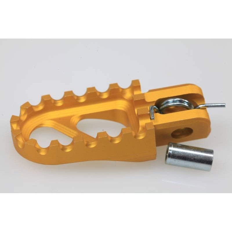 Repose pied alu SHERCO 2014-2015 factory gauche or
