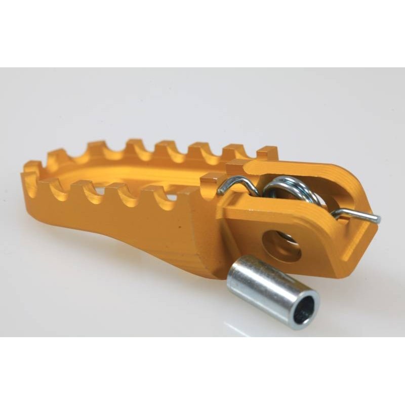 Repose pied alu SHERCO 2014-2015 factory gauche or