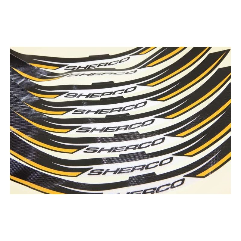 Autocollant cerceau de roue SHERCO 2015