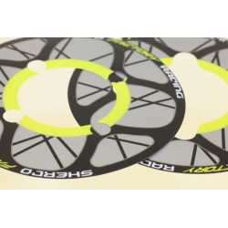 Autocollant protege couronne 2faces 41 à 44 dents SHERCO 2015-2016 factory