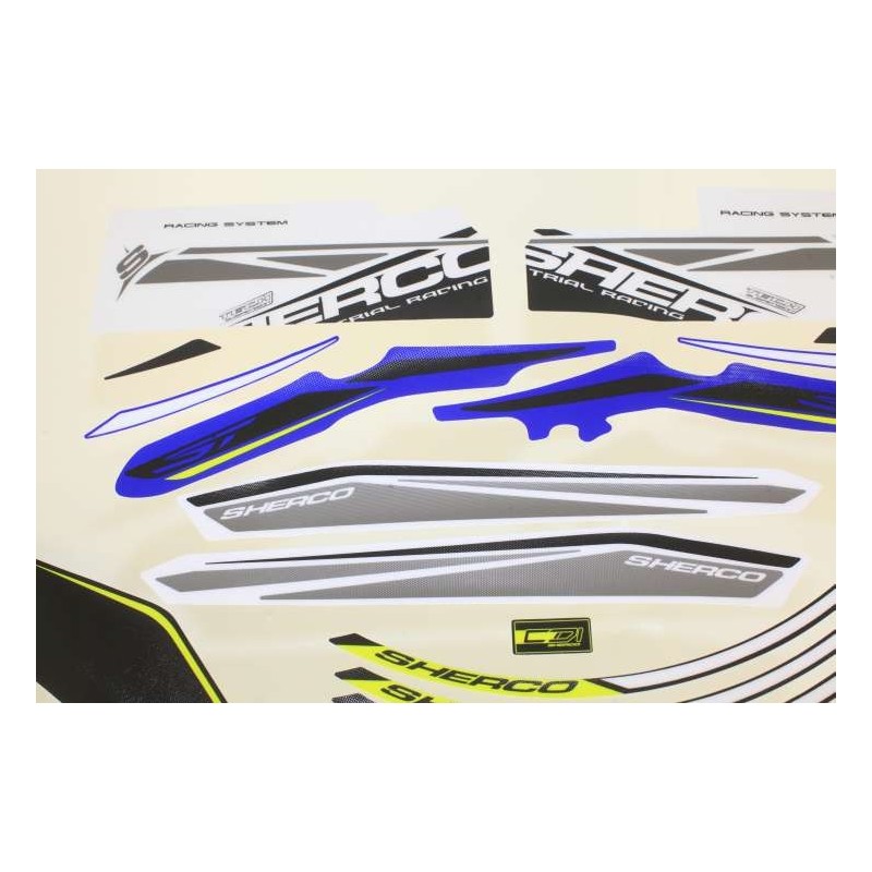 Kit autocollant SHERCO 2016 partie cycle