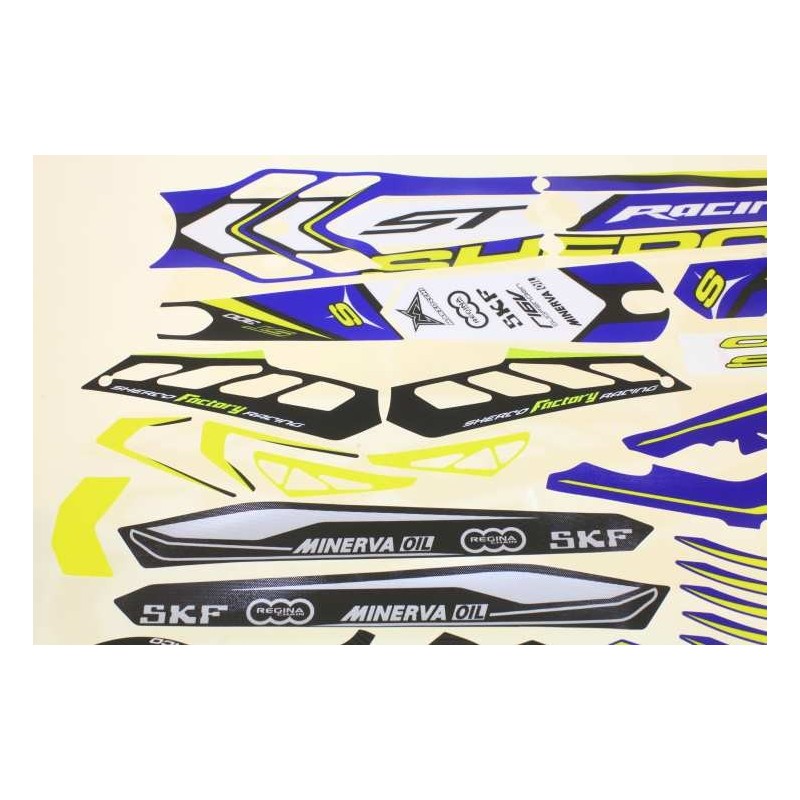 Kit autocollant SHERCO 2015 racing complet