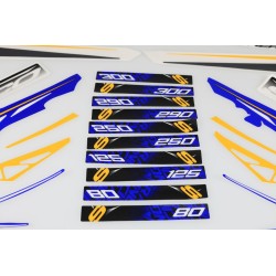 Kit autocollant SHERCO 2015 partie cycle