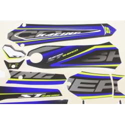 Kit autocollant SHERCO 2017 partie plastique
