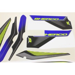 Kit autocollant SHERCO 2017 partie cycle