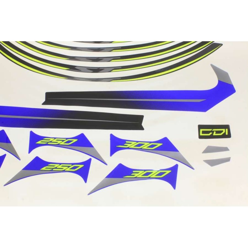 Kit autocollant SHERCO 2017 partie accessoires