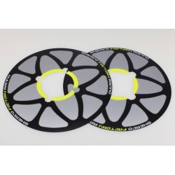 Autocollant protege couronne 2faces 56 dents SHERCO 2017 factory