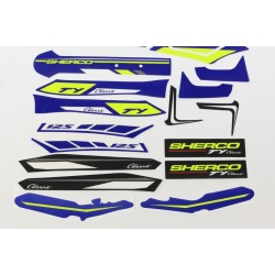 Kit autocollant SHERCO 2019-2020 ty 125 complet
