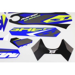 Kit autocollant SHERCO 2018 partie plastique