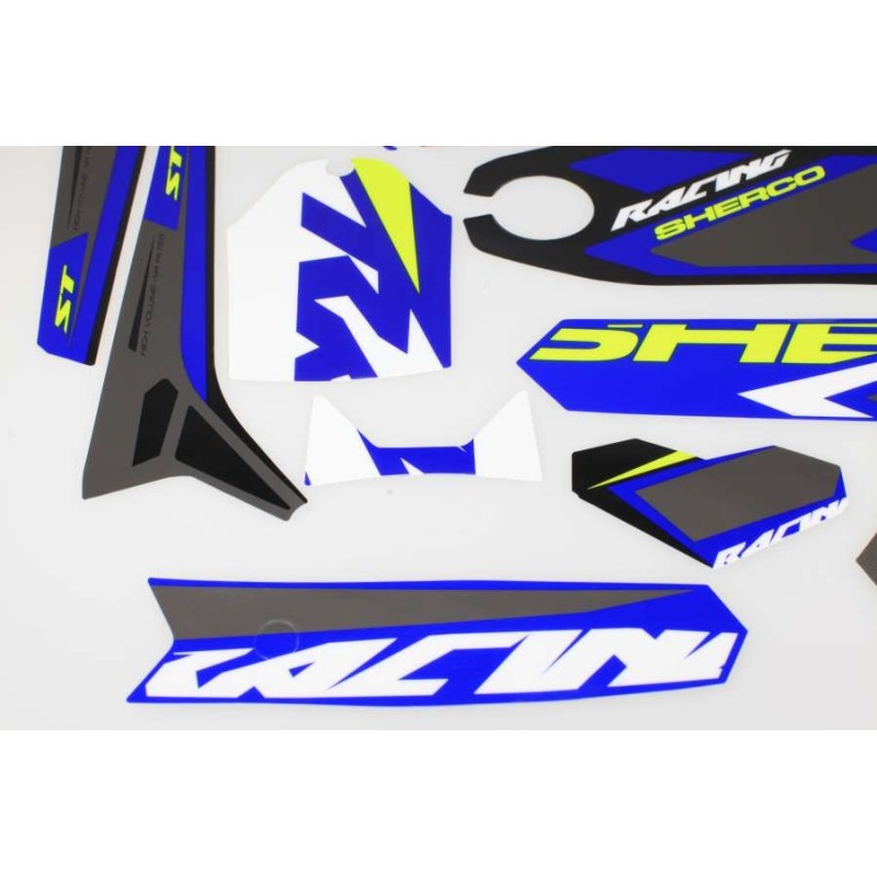 Kit autocollant SHERCO 2018 partie plastique