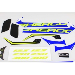 Kit autocollant SHERCO 2018 partie accessoires