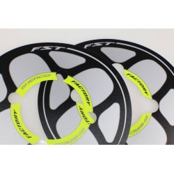 Autocollant protege couronne 2faces 41 à 44 dents SHERCO 2018 factory