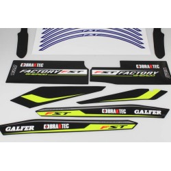 Kit autocollant SHERCO 2018 factory partie cycle