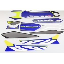 Kit autocollant SHERCO 2019 racing partie plastique