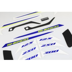 Kit autocollant SHERCO 2019 factory partie accessoires