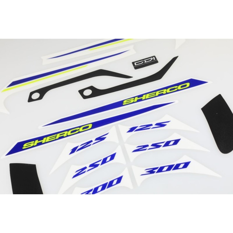 Kit autocollant SHERCO 2019 factory partie accessoires