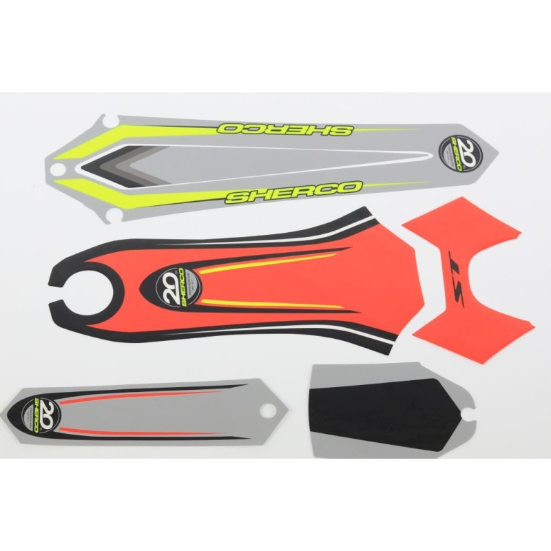 Kit autocollant SHERCO 2019 20th anniversaire partie plastique