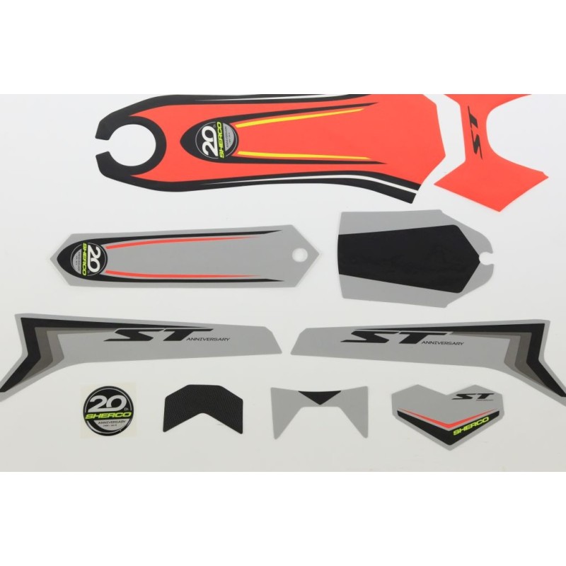Kit autocollant SHERCO 2019 20th anniversaire partie plastique