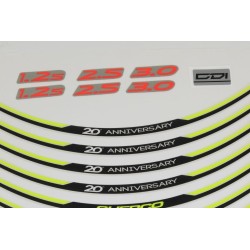 Kit autocollant SHERCO 2019 20th anniversaire partie accessoires