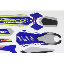 Kit autocollant SHERCO 2020 racing partie plastique