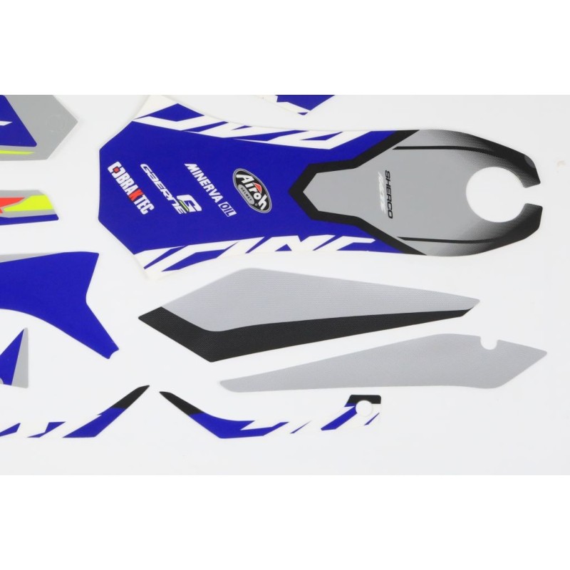 Kit autocollant SHERCO 2020 racing partie plastique