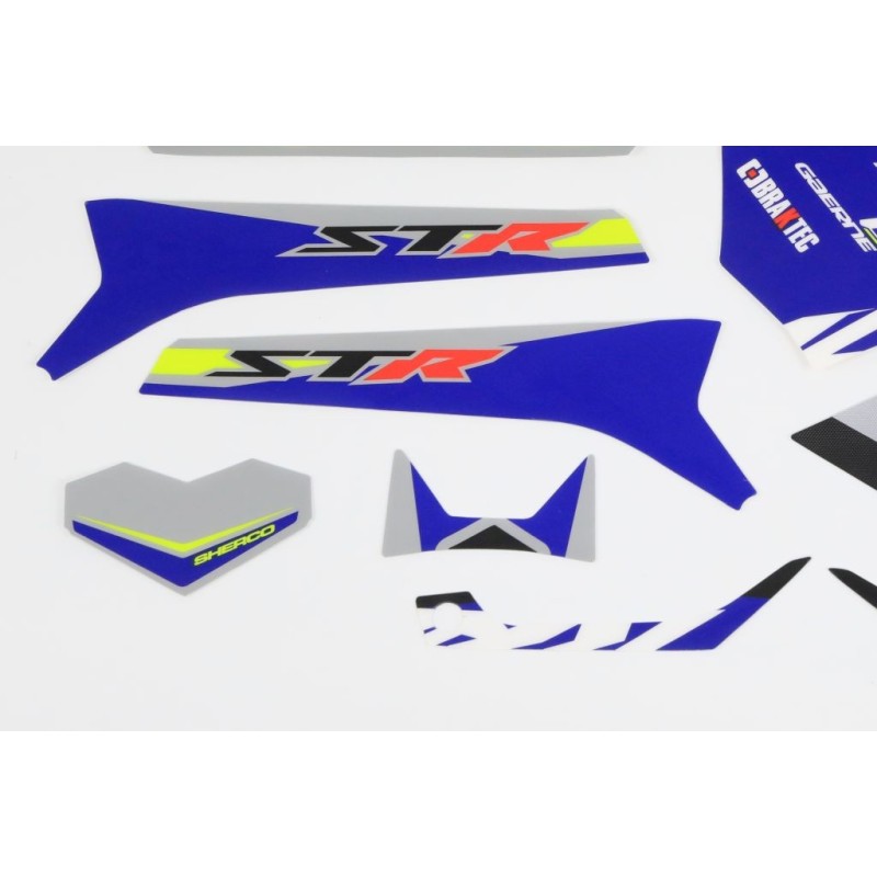 Kit autocollant SHERCO 2020 racing partie plastique