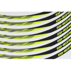 Kit autocollant SHERCO 2020 Fajardo partie jantes