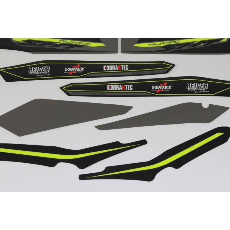 Kit autocollant SHERCO 2020 Fajardo partie cycle