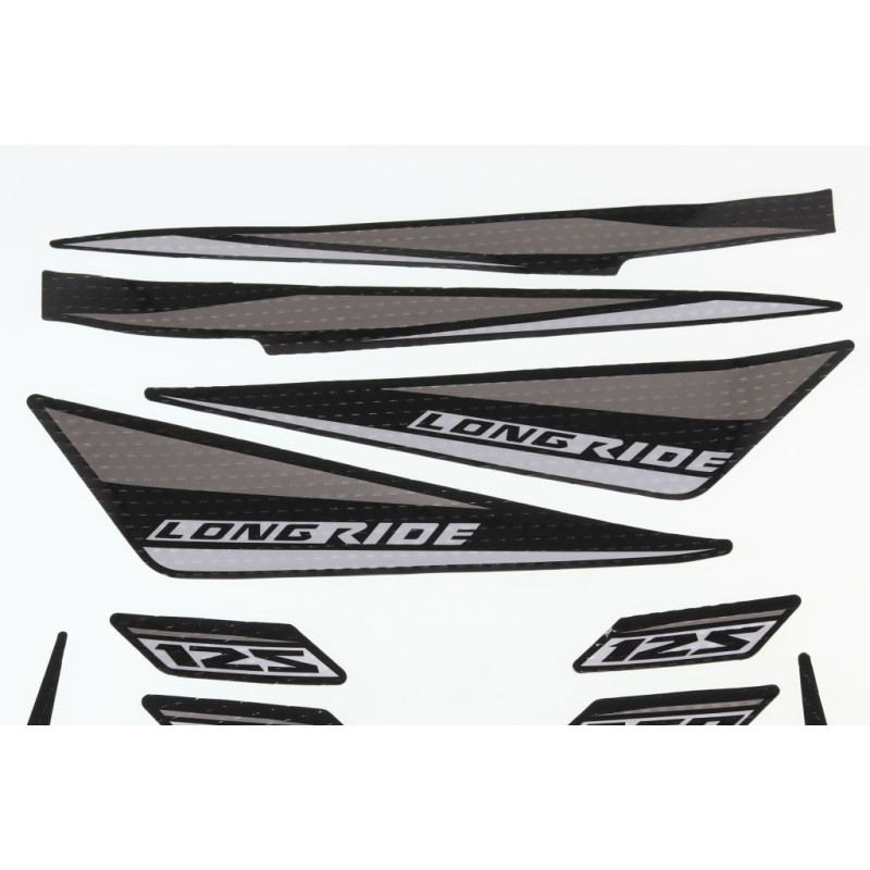 Kit autocollant selle randonnée reservoir longride SHERCO/SCORPA 