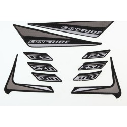 Kit autocollant selle randonnée reservoir longride SHERCO/SCORPA 
