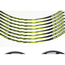 Kit autocollant cerceau de roue SHERCO 2021 la paire