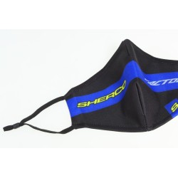 Masque covid SHERCO noir/bleu