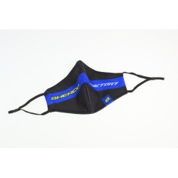 Masque covid SHERCO noir/bleu