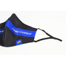 Masque covid SHERCO noir/bleu