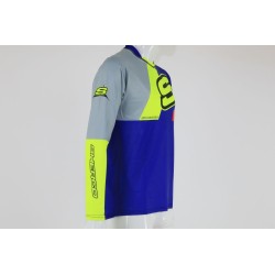 Maillot SHERCO 2021-2022 bleu/jaune/gris