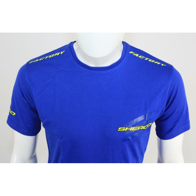 Tee-shirt SHERCO team S bleu/gris
