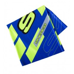 Cache cou SHERCO bleu/jaune