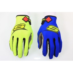 Gants SHERCO trial bleu/jaune 2021