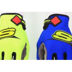 Gants SHERCO trial bleu/jaune 2021